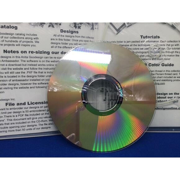 Anita Goodesign Kaleidoscope Quilts Mini Collection 18 Designs - Picture 5 of 7